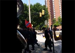 KKK Confedate Flag Sousaphone mrach