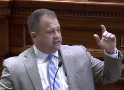 Senator Lee Bright confederate flag stands for  racism and homopobia