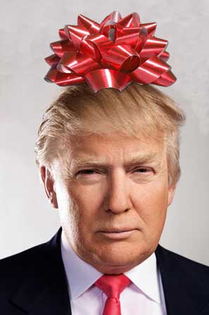 Donald trump is for Christmas