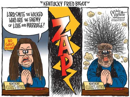 Kim Davis, Kentucky Fried Bigot