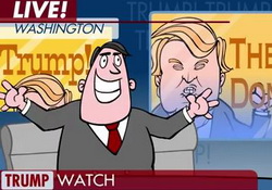 Your Trump Tonight - Every Night, and All Day Too! Cartoon Video