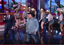 Stephen Colbert & Jack Black sing My Kind of America, the Generic Political song