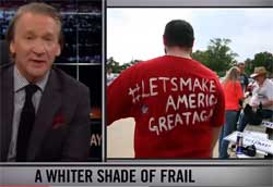 Bill Maher New Rules, You are white, cheer up – November 13, 2015