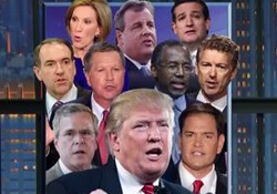 GOP Debate Demands - A Closer Look, Late Night with Seth Meyers - video