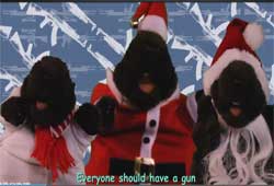 Deck the halls with guns and folly