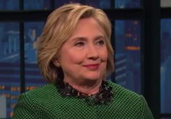 Hillary Clinton on Donald Trump - Late Night with Seth Meyers  - video 