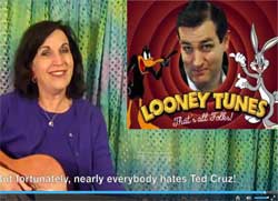 Everyone Hates Ted Cruz, Lauren Mayer music video