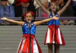 Freedom Girls Perform Horrifyin' House Rockin' Trump Jam for Florida Rally 
