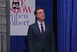 Stephen Colbert does a Ben Carson impression