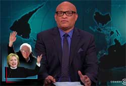 Larry Wilmore, Bernie and Hillary's delegate count after New Hampshire