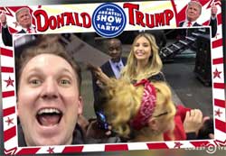 Daily Show Jordan Klepper joins the Donald Trump Circus