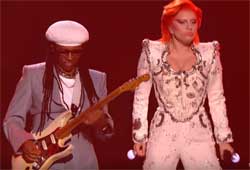 Lady Gaga Grammy Tribute to David Bowie review