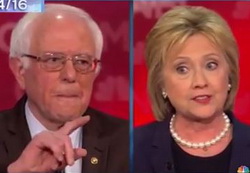  Bernie Sanders and Hillary Clinton's War of Words Debate Madness - Seth Meyers