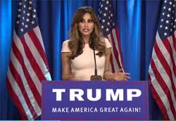 Meliana Trump nomination acceptance speech
