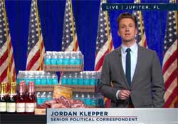 Jordan Klepper, Donald Trump products are all bullsh*t!