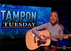 Nightly Show Tampon Tuesday with Grace Para and Holly Walker