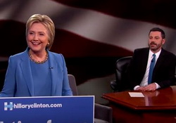 Jimmy Kimmel Mansplains What Hillary Clinton is Doing Wrong In Her Speeches