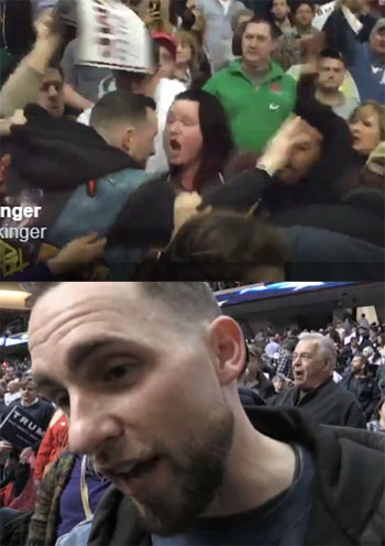 Donald Trump Gangsta fan Mike explains slapping black protester