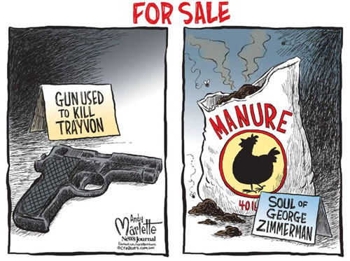 Take George Zimmerman's guns away