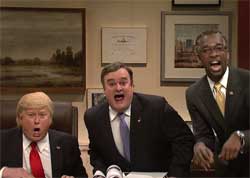 SNL OPEN, Trump VP, Carson, Christie or Zimmerman, May 14 2016
