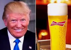 Donald Trump, the Face of America, the Beer - John Oliver 