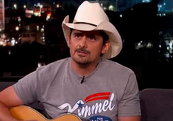 Brad Paisley Sings About the Bathroom Gender Issue - Jimmy Kimmel  