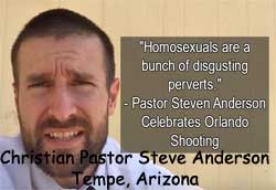 Christian Pastor Steven Anderson want our government to kill gays not law breakers
