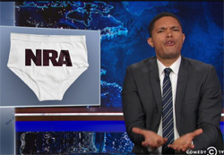 Trevor Noah, the Republicans are in the underwear of the NRA