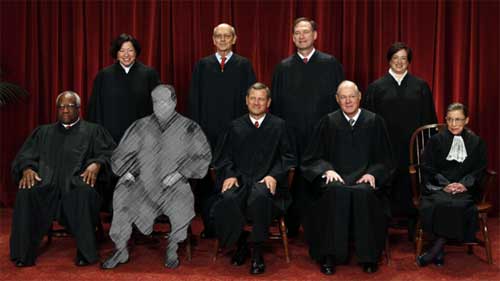 Supreme Court even with just eight goes liberal 