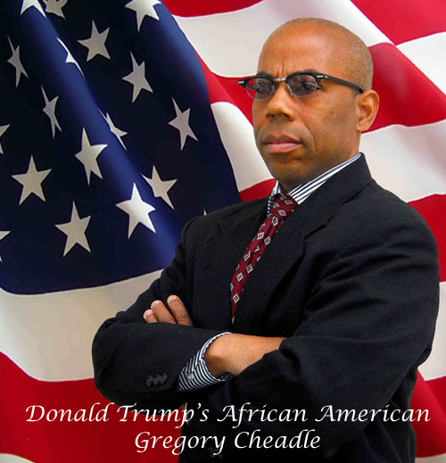 Donald Trump calls Gregory Cheadle "My African American over there"