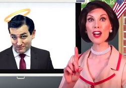  America's Best Christian, Betty Bowers Teaches Conservative Vocabulary 101 - Talking Snakes!  
