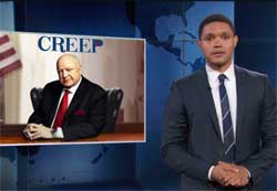 Daily Show, Gretchen Carlson sues Fox News director Creepy Roger Ailes for sexual harassment 