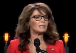 Sarah Palin's Splodey Heads Word Salad for Trump