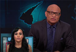 Larry Wilmore says goodbye and Goblin Katrina Pierson