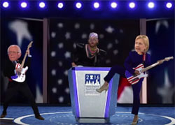 The Hillary and Bernie band Diss track video, Songify 2016