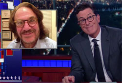 Stephen Colbert makes a fool of Trump Doctor Harold Bornstein