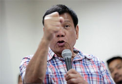 Philippine president Rodrigo Duterte 465 murdered by police in his first month