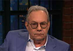 As a friend, Lewis Black tells Trump fans that if they vote for Trump they will go to Hell