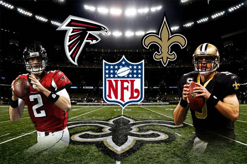 Monday Night Football! Saints vs the Falcons! Tonight 8pm! Don't miss it! 