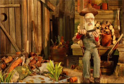 Duck Dynasty Phil Robertson done in stop motion animation 