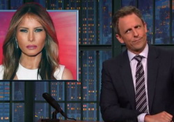 Hillary Clinton 'Scandals' vs Donald Trump Pay to Play - Seth Meyers
