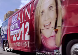 Bombshell! Samantha Bee caught on hot mic in Full Frontal tour bus! 