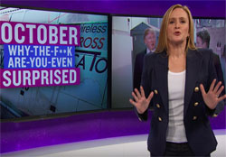 Full Frontal Samantha Bee, the wussy riot 