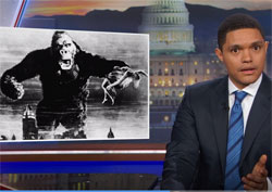 Daily Show, Evangelicals stand up tall for King Kong