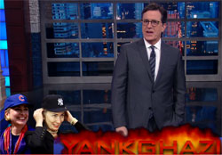 Stephen Colbert: Hillary defeated by blockbuster Yankghazi! 