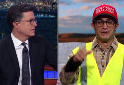 Stephen Colbert, Building the Wall to make Canada Great Again