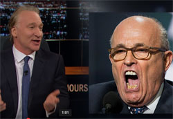 Bill Maher, Things I know are True with Rudy Giuliani and Mike Pence 