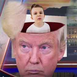 Donald Trump has the mind of a Toddler, Daily Show