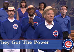SNL, Bill Murray leads Chicago Cubs in GO CUBS GO