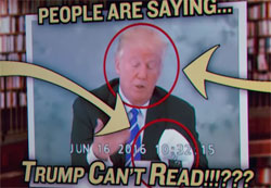 Donald Trump Can't Read! Full Frontal with Samantha Bee 